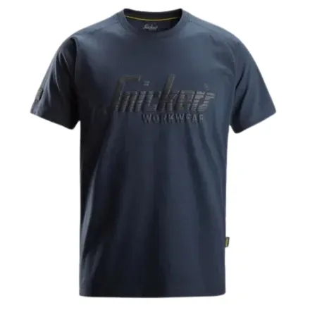 Snickers Workwear Logo T-Shirt in Dark Navy S