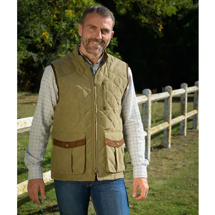 Baleno Thames Men's Quilted Gilet Navy 3XL