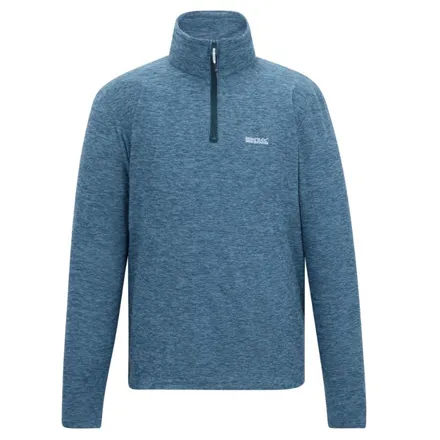Men's Thompson Marl Half Zip Fleece | China Blue M