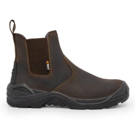 Xpert Defiant S3 Safety Dealer Boots Brown 8 UK (EU42)