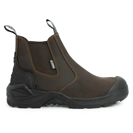 Xpert Pro Hutton S3L Safety Dealer Boots Brown EU 39 / UK 6