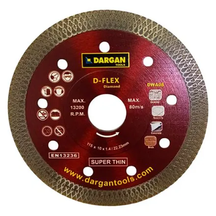 Dargan Extra Thin Turbo Diamond Blade 4.5"  