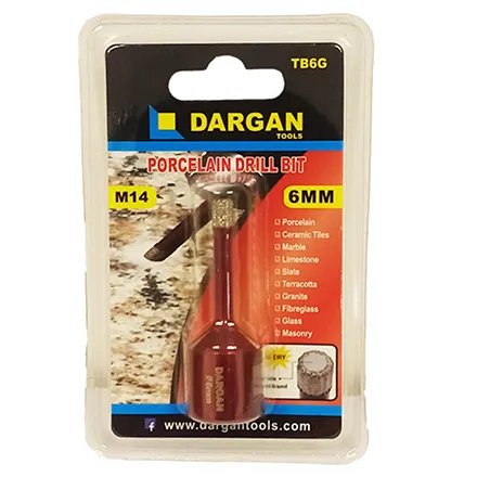 Dargan Tile Bit 6mm M14 for Grinder