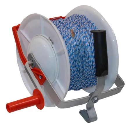 Forcefield Loaded Geared Reel with 400m Conducter Wire