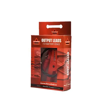 Output Leads For Battery Fencers
