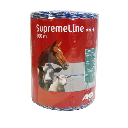 AKO SupremeLine Polytwine Blue/White- 200m