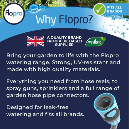 Flopro 70300476 Flopro EasyReel Complete Hose Reel Set 25m