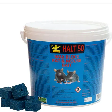 Halt Pied Piper Mouse & Rat Bait Block 2.5kg