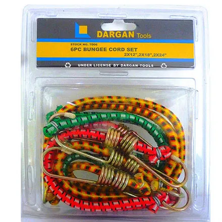 Dargan Tie Down Bungee Set- 5 Piece