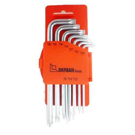 Dargan 9 Piece Torque Allen Key Set