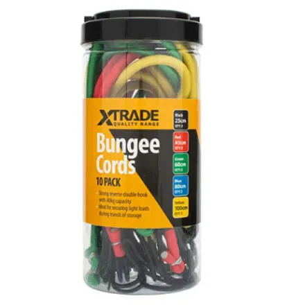 XTrade Bungee Cords (10pc)