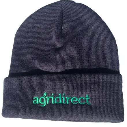 Agridirect Black Ski Hat