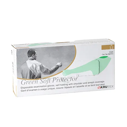 Green Armlength Gloves with Shoulder Protector