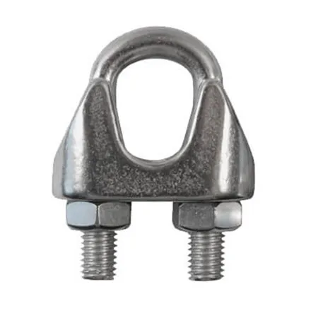 Wire Rope Grip (3mm 1/8" BZP, 4 Pack)