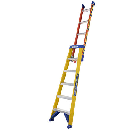 Leansafe X3 Fibreglass Multi-Purpose Ladder