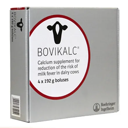 Bovikalc Calcium Bolus 2 lbs - 4 ct (4 Boluses)