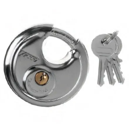 Stainless Steel Discus Lock 70mm