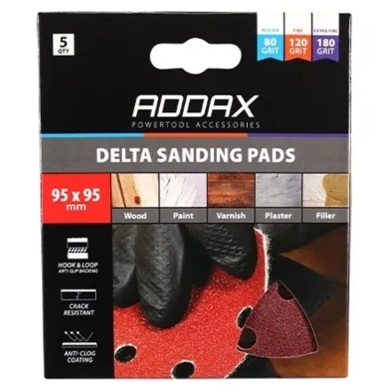 Timco Delta Sanding Pads 5 Pack