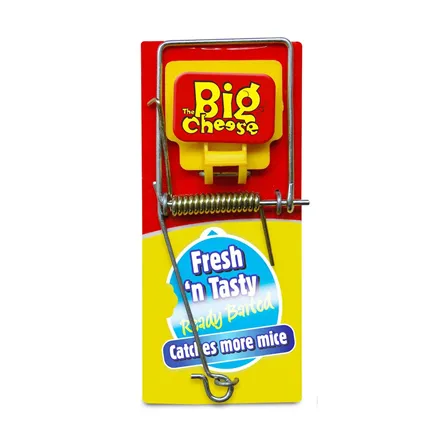Big Cheese Fresh Baited Mouse Trap