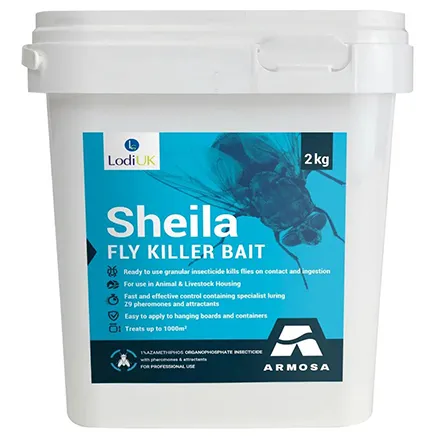 Sheila Granular Fly Bait 2kg Bucket