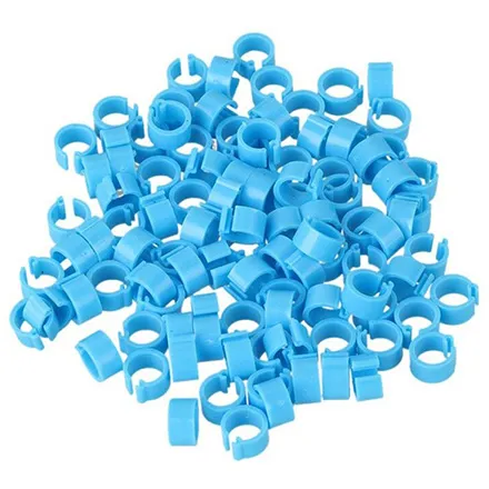 Poultry Clip Leg Ring 12mm 100PK White