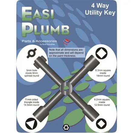 EP Utility 4 Way Key