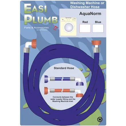 EP 1.5M Long blue Aquanorm W/M Hose 