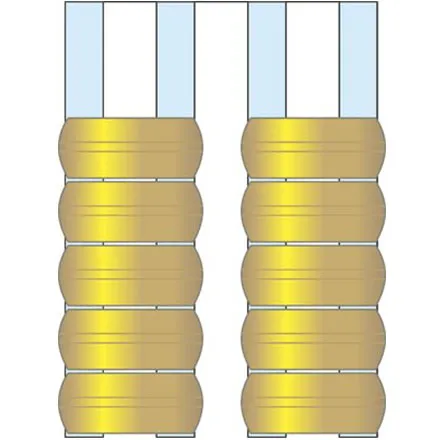 EP 5pk no. 3/4" Brass Compression Olives