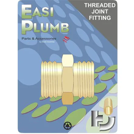 EP 1/2" Brass Hexagonal Nipple