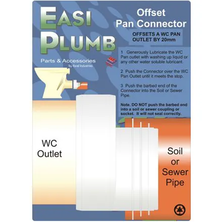 EP 4" Offset Pan Connector