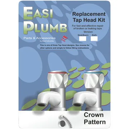 EP 3/4" Replacement Tap Head Crown Pattern