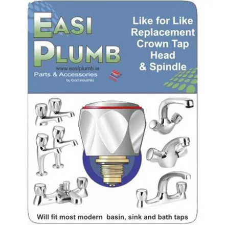 EP Single Replacement Crown Tap Head & Spindle Only