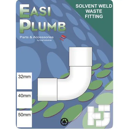 EP 32mm white Waste Swept Elbow