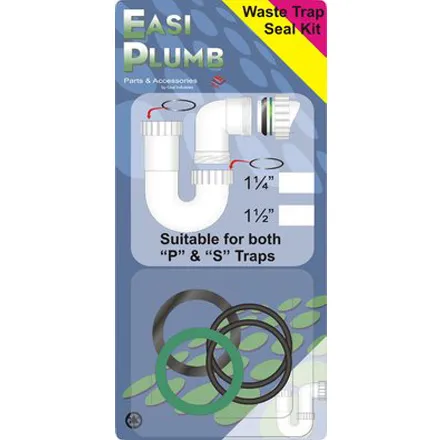 EP Replacement 11/4" Waste Trap Seal Kit 