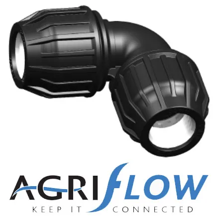 Agriflow 1" Heavy Gauge Elbow