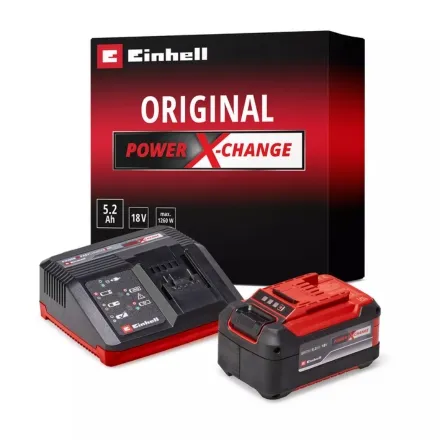 Einhell Power X-Change Plus 18V 5.2Ah Battery & Charging Kit