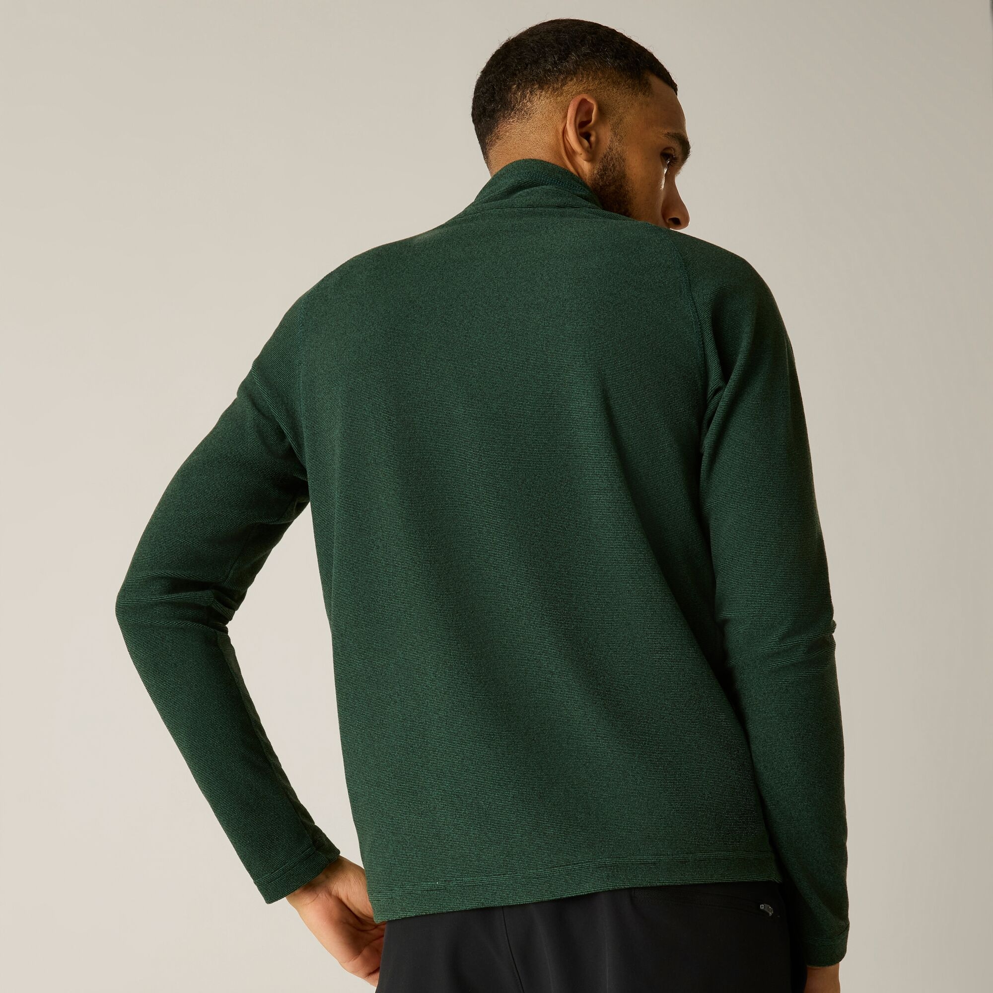Regatta Men's Montes Lightweight Half Zip Fleece Pine Needle S