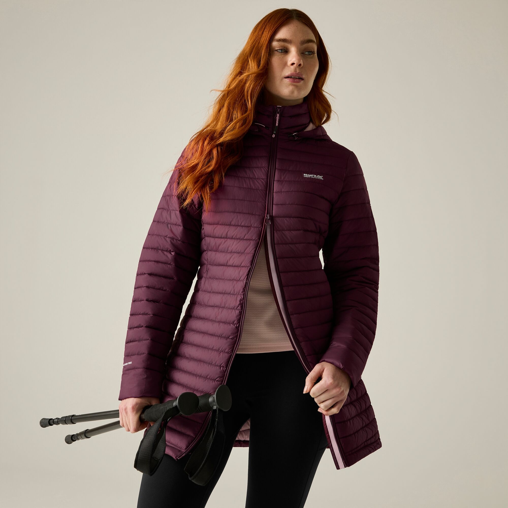 Regatta Women's Selenar Long Length Padded Jacket Fig 10