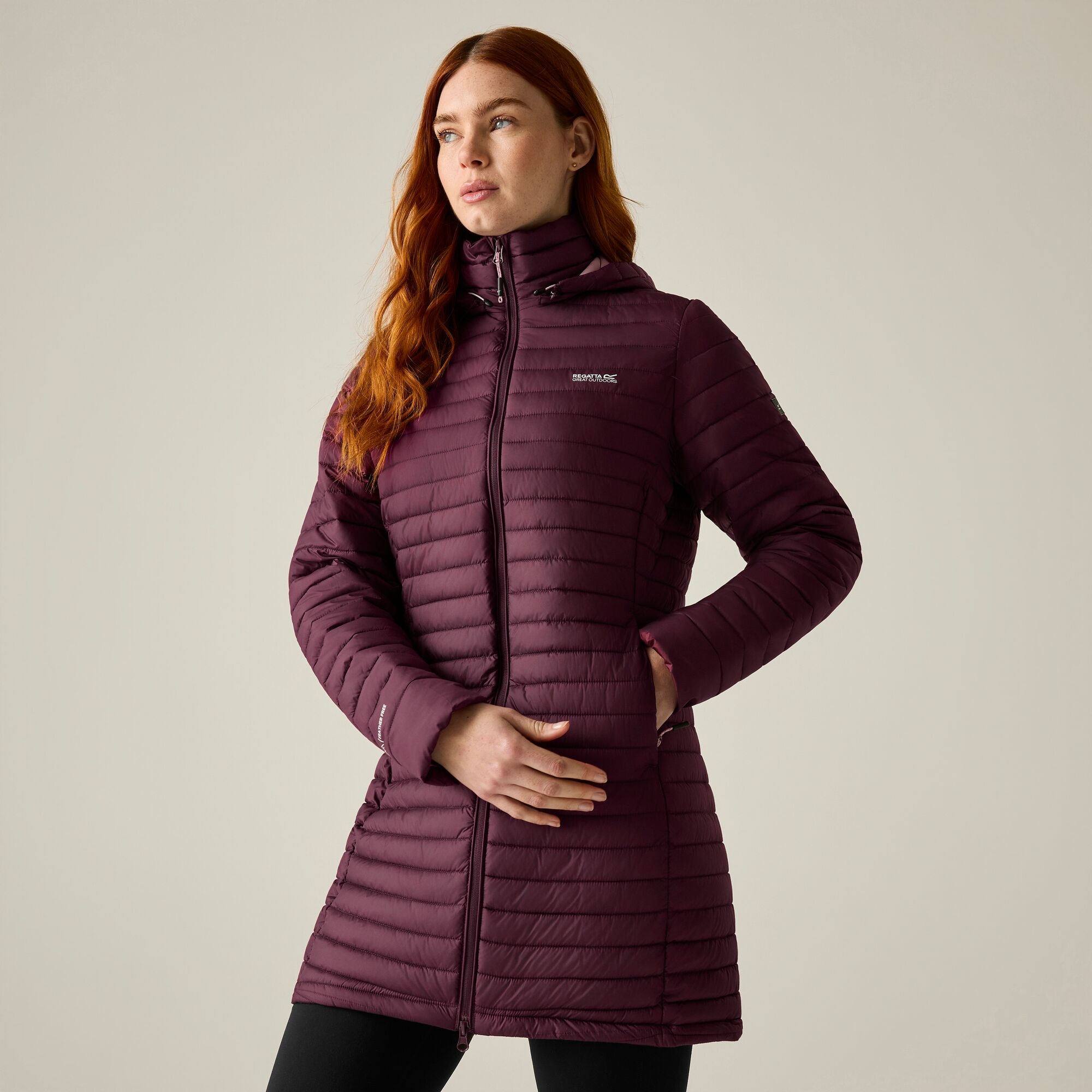 Regatta Women's Selenar Long Length Padded Jacket Fig 10