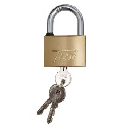 Tessi Solid Brass Padlock 20mm