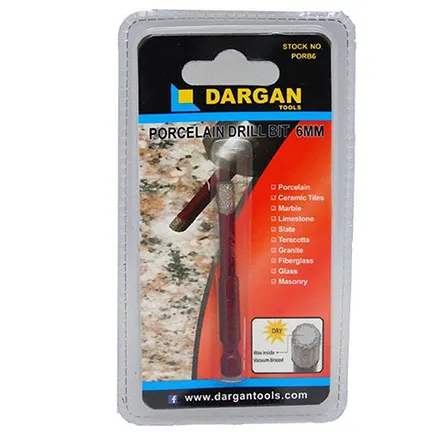 Dargan Porcelain Drill Bit  6mm 
