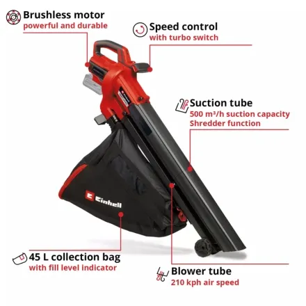 Einhell 18V Cordless Leaf Vacuum