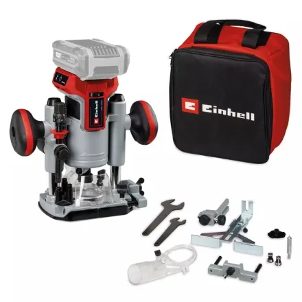 Einhell 18V Professional Cordless Palm / Trim Router & Router Set (Body only) 