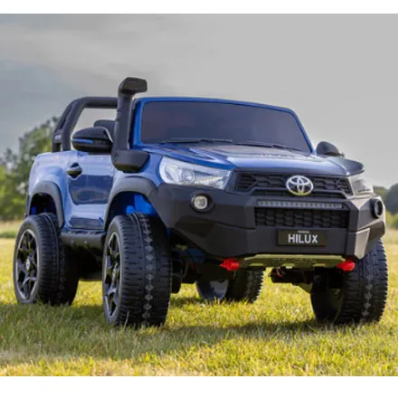 Blue Licensed Toyota Hilux RuggedX Ride-On Jeep