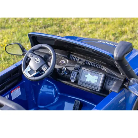 Blue Licensed Toyota Hilux RuggedX Ride-On Jeep