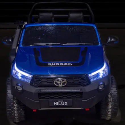 Blue Licensed Toyota Hilux RuggedX Ride-On Jeep