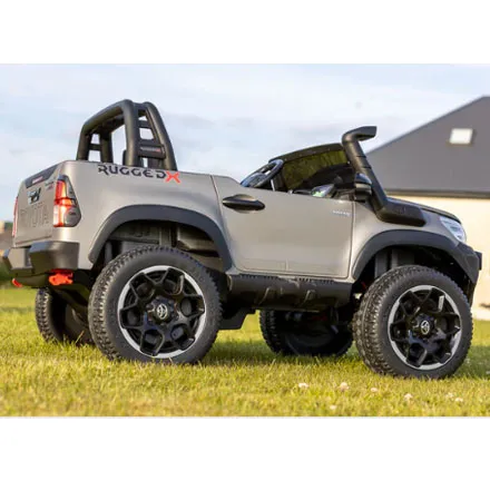 Grey Licensed Toyota Hilux RuggedX Ride-On Jeep