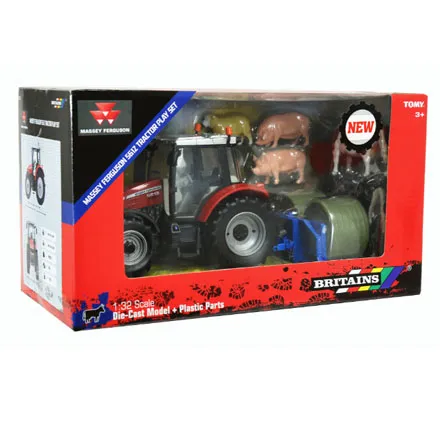 Massey Ferguson 5612 Tractor Playset by Britains Toys