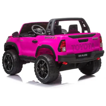 Pink Licensed Toyota Hilux RuggedX Ride-On Jeep