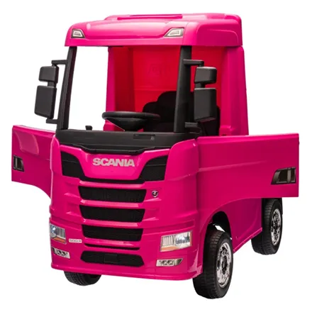 Licensed Scania Lorry Pink with Trailer